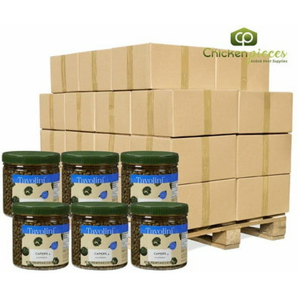 Tavolini Condiments Nonpareilles en Saumure en Vrac 1 L, 6/caisse, 50 Caisses par Palette (300 Unités au Total)
