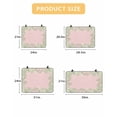 thumbnail image 7 of Large Induction Cooktop Protector Mat Pink Leaves Stove Top Covers for Electric Stove, Green Summer Botanical Pastoral Decorative Stove Burner Cover Mats, Glass Top Stove Cover, 7 of 7