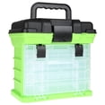 thumbnail image 1 of Bingirl 4 Layers Fishing Tackle Box Portable Handheld Large Capacity High-strength Lure Tool Box With Handle, 1 of 9