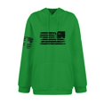 thumbnail image 5 of GIPQJK Graphic Hoodies for Men American Flag Design Sweatshirts Plus Size This We'll Defend Flag Hoodies Pullover with Pockets,Green M, 5 of 5