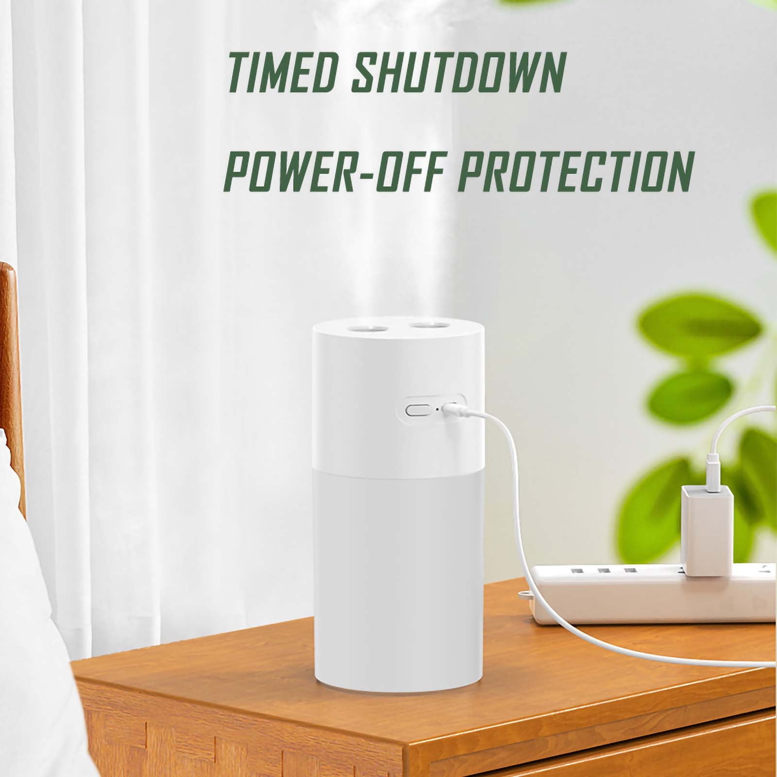 YZEGDCH Cool Mist Humidifiers for Bedroom,Humidifier for Cute Home Pets (White),Quiet Cool Mist Air Humidifier for Home Baby Nursery & Plants