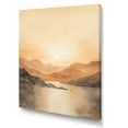 thumbnail image 2 of Designart "Striking Coastal Sunset Vista II" Sunrisesunset Canvas Wall Art, 2 of 7