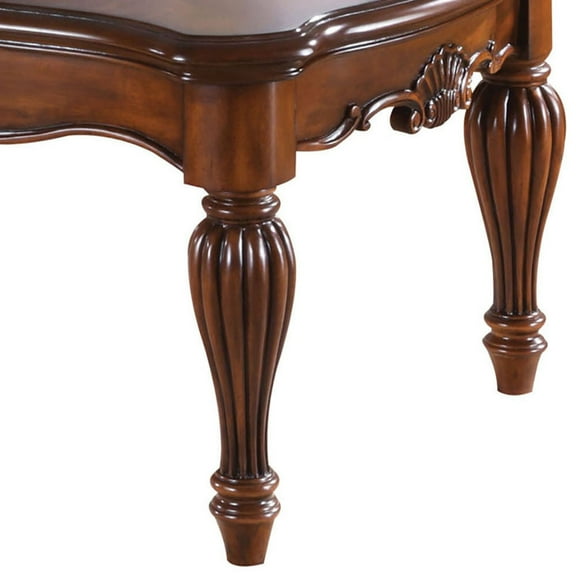 Newboti Furniture Cherry Rectangle Coffee Table with Turned Legs 23801