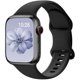 thumbnail image 1 of Chenchen Soft Silicone Strap Compatible with Apple Watch Straps 38mm 40mm 41mm 42mm 44mm 45mm 46mm 49mm Women Men,Sport Replacement Band for iWatch Strap Series 11 10 9 8 7 6 5 4 3 2 1 SE Ultra,Black, 1 of 1