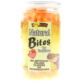 Nature Zone Natural Bites for Tortoises [Reptile Tortoise Food, Nature Zone, Reptile Supplies] 9 oz