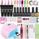 thumbnail image 2 of Nail set and Nail Lamp Choose 6 Color Gel Nail Polish Kit Electric Nail Drill Machine Manicure Set Nails Art Decorations qiuyongming unisex, 2 of 2