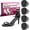 Black, variant on Ball of Foot Cushion Pads for Women - Bukihome 4-Pair Metatarsal Pads Prevent and Alleviate Ball-of-Foot Pain, Non-Slip Prevent Sliding Forward Forefoot Cushions for High Heels, Sandals (Khaki)