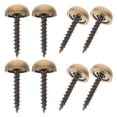 thumbnail image 2 of 8pcs Decorative Caps Cover Nails Fasteners Mirror Screws Brass Screws with Caps, 2 of 9