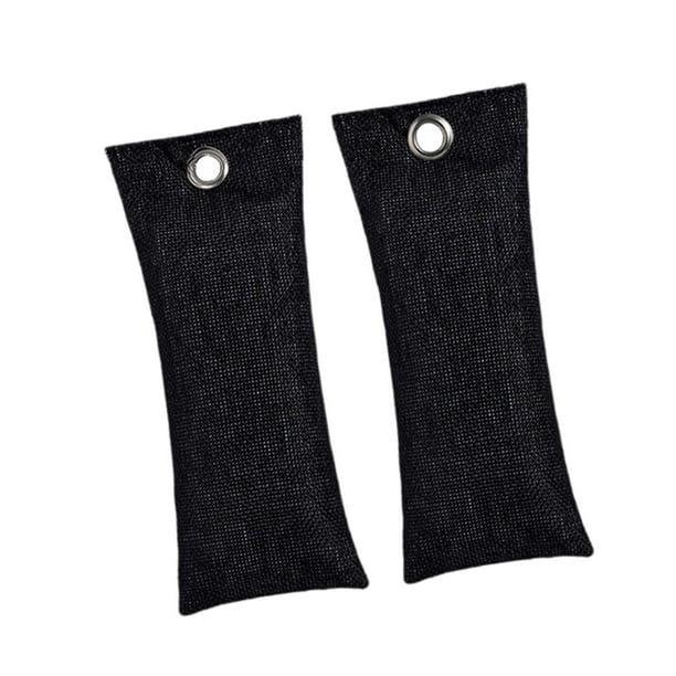 2 Desodorantes Absorbentes de Humedad para Guantes de Boxeo, Desodorantes para Calzado, Sobres Purificadores de Aire con Carbón Activado, Absorbentes negro 75g