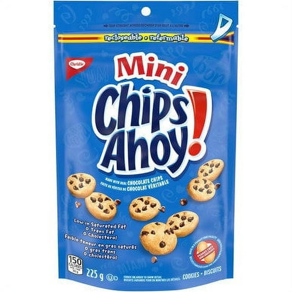 Chips Ahoy! Original, Mini Chocolate Chip Cookies, 225g/7.9 oz