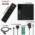 thumbnail image 4 of SQUARE+ TV Set-Top Box - 4K HDR TV Streaming Device with 1GB RAM, 8GB ROM, Dolby Digital Plus, Linux 4.9, Dual-Band WiFi, USB 2.0 with LIXSUNTEK® Ethernet Cable, 4 of 6