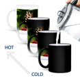 thumbnail image 4 of Yellow Swallowtail Butterfly On Zinnnia Flower, 11oz Magic Transforming Mug, 4 of 8
