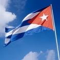thumbnail image 5 of Bandera de Cuba Strade Fareast Limited Tamaño extra Grande 5 pies x 3 pies 4 piezas, 5 of 5