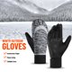thumbnail image 2 of Guantes de invierno Forro polar cálido Pantalla táctil A prueba de viento Manoplas impermeables para Abanopi Guantes de lana al aire libre, 2 of 7