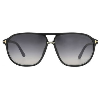 Designer Tom Ford FT 0827 Jake 14V Shiny Light Ruthenium/Blue