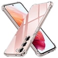 thumbnail image 1 of Transparent Shockproof Phone Case For Samsung Galaxy S23 / S23 Plus / S23 Ultra / S22 S21 S20 FE 5G Thick Airbag Cover Clear, 1 of 1