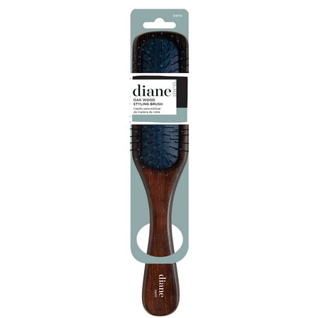 Diane Men's Oak Wood Detangling and Styling Hair Brush