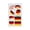 B, variant on Temporary Flag Tattoos Face Stickers Sports Event Decor, Peel Stick Easy Apply Safe Remove, for Football Matches Cheerleading Parties Game Day Fan Support Decor