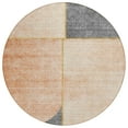 thumbnail image 2 of Addison Rugs Chantille Indoor/Outdoor Transitional Art Deco Coral Washable Round Rug, 8' x 8', 2 of 6