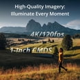 thumbnail image 2 of Cámara para vlogs DJI Osmo Pocket 3 Creator 4K/120 fps CMOS de 1 pulgada, 2 of 5