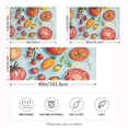 thumbnail image 2 of Yayeee Pillowcase Standard Size Set of 2 Satin Wrinkle Resistant Pillow Case, Yellow Tomatoes, 2 of 7