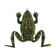 thumbnail image 1 of Señuelo de Rana, Señuelo de Trucha, Anzuelos Sin Malezas, Compacto, Suave para Pesca de Lubina, Verde oscuro, 1 of 9