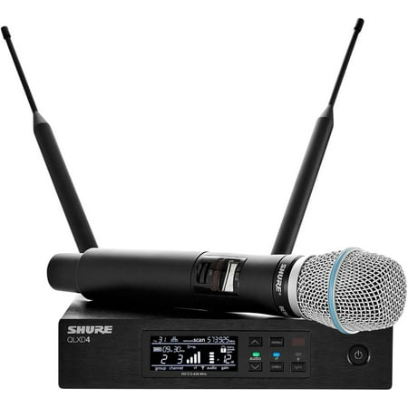 QLX-D Digital Wireless System with Beta 87A Condenser Microphone