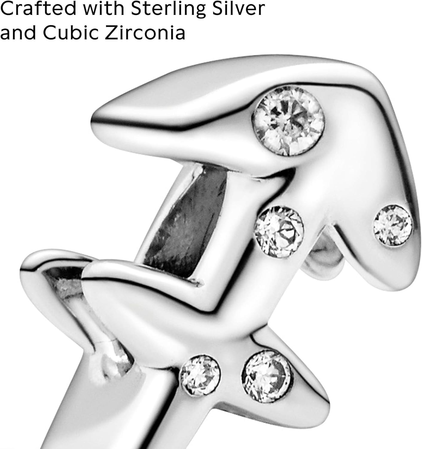 Pandora Sparkling Sagittarius Zodiac Charm