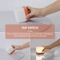 thumbnail image 2 of Amdohai Flip Nightlight Timer Cube Shaped Rechargeable Night Lamp 2 Light Brightness, 2 of 9