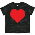 thumbnail image 3 of Inktastic Red Heart Boys or Girls Toddler T-Shirt, 3 of 5