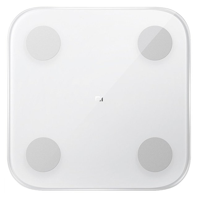 Báscula Inteligente Xiaomi Mi Body Composition Scale 2 Bluetooth ABS Vidrio Templado