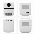 thumbnail image 1 of Proyector WiFi 5G Mini Proyector Portátil 600ANSI 13000 Lm con Pantalla de 30''-200" Enfoque Eléctrico Altavoces Estéreo HiFi Duales Proyector de Películas Caseras, 1 of 8