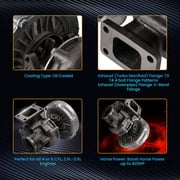 Maxpeedingrods T3/T4 T04E Turbo Turbocharger .63 A/R 44 Trim V-Band 400+HP Internal Wastegate Fits select: 2012-2014 HONDA ACCORD EXL, 2006 TOYOTA COROLLA CE/LE