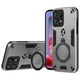 thumbnail image 1 of For Motorola Edge 50 Pro 5G Case Rotatable Kickstand PC TPU Drop Protection Phone Cover - Black, 1 of 5