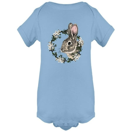 

Rabbit In A Frame Branches Bodysuit Infant -Image by Shutterstock 6 Months