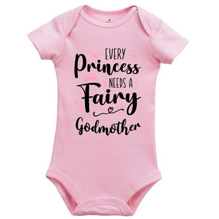

Every Princess Needs A Fairy Godmother Baby Cute Bodysuit