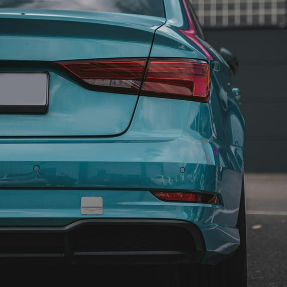 jojofuny Car Rear Bumper Tow Hook Cover 1Pcs Towing Hitch Protective Cap Light Grey Sleek Design