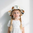 thumbnail image 2 of Byoo Toddler Girls UPF 50+ Bucket Hat Adjustable Chin Strap Wide Brim Pool Lakeside Backpacking Sun Hats, 2 of 5