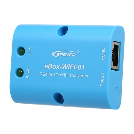 eBOX WIFI 01 RS485 Wifi Serial Server Wifi Module for MPPT Solar Charge Controller & Inverter With RS485 port Communication Wireless Monitoring by mobile phone (Best Solar Monitoring App)