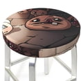 thumbnail image 3 of Lsque The Binding of Isaac Round Bar chair cushion covers Velvet Fabric Premium Comfort Protects from Scratches and Stains for 14-17 Inch Chair- 14 inch, 3 of 7
