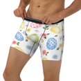 thumbnail image 3 of Rateoe Easter Egg3 Print Men’s Underwear Boxer Briefs Soft Comfortable Underwear Boxer Briefs, Long Leg Briefs,Anti-chafing Boxer Briefs, 3 of 7