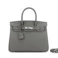 thumbnail image 1 of Nuevo bolso Kelly Birkin con guijarros de gran capacidad, cuero genuino, primera capa de piel de vaca, bolso de hombro moderno y versátil, 1 of 5