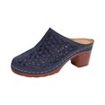 thumbnail image 2 of YOUYEDIAN Orthopedic Shoes for Women Arch Support Golf Shoes Lightweight Slip on Non Slip Server Shoes Knitted Mesh Stretch Soft 2026 Foam Shoes (Navy), 2 of 7