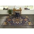 thumbnail image 3 of Momeni Ibiza Hand Tufted Wool Navy Area Rug 3' X 5', 3 of 5