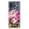 thumbnail image 1 of MUNDAZE Samsung Galaxy A31 Cute Pink Cherry Blossom Gnome Spring Floral Flowers Double Layer Phone Case Cover, 1 of 5
