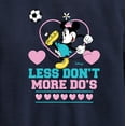 thumbnail image 3 of Disney - Less Dont More Dos Soccer - Toddler & Youth Crewneck Fleece Sweatshirt, 3 of 5