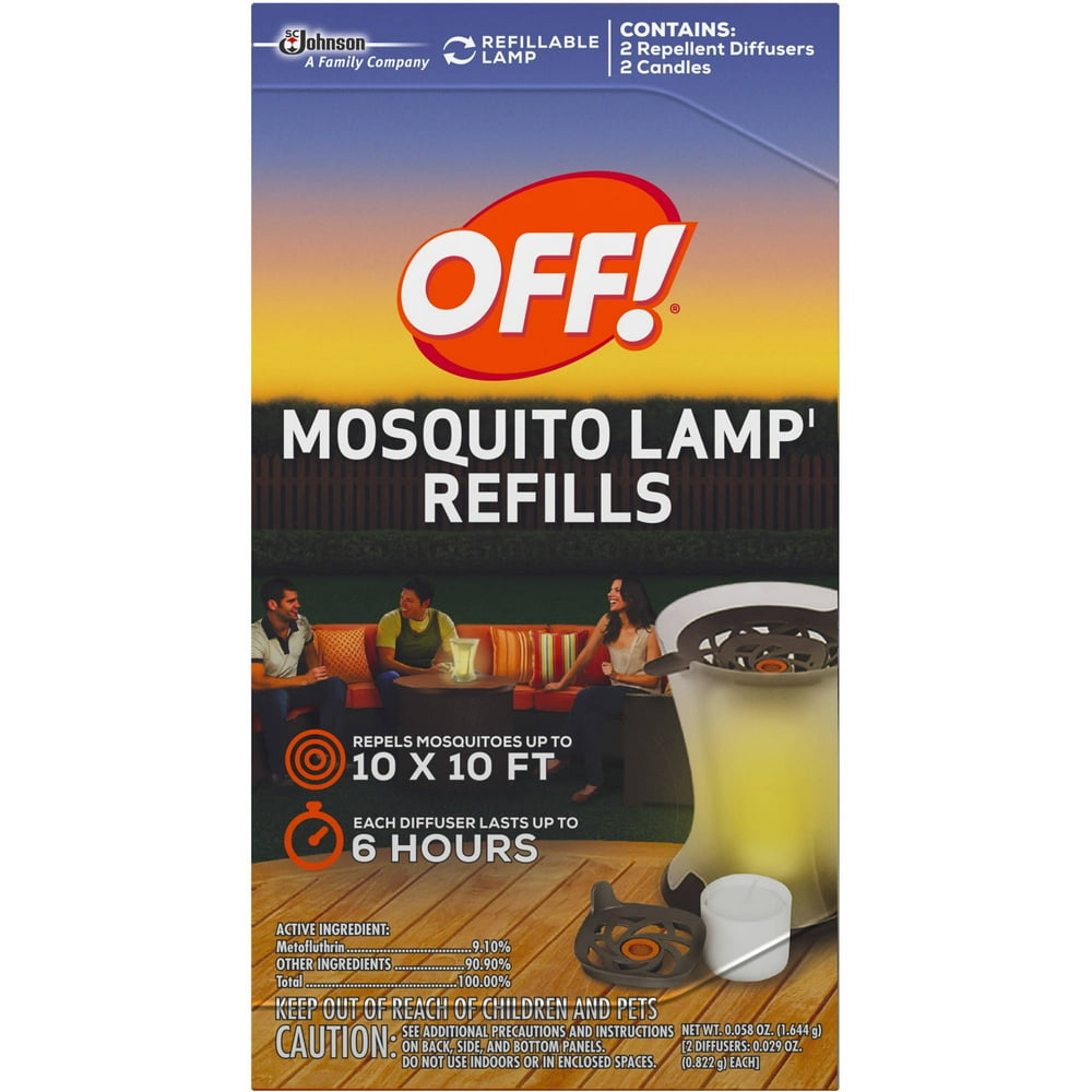 OFF! Powerpad Lamp Refills, 2 Count, 0.058 oz