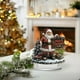 thumbnail image 1 of Crea un adorno navideño invernal de Papá Noel en acrílico 2D para decoración festiva del hogar. Regalo perfecto para decoración navideña. Plato acrílico de pie., 1 of 6