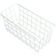 thumbnail image 1 of Cestas metálicas de pared sin taladro - Estante de almacenamiento de alambre de acero de 28,5x12,5x12,5 cm con soporte adhesivo para la organización de cocina, despensa y baño, 1 of 2
