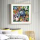 thumbnail image 5 of Cuadros Decorativos 5D DIY diamante pintura completo redondo taladro animal mosaico imagen decoración regalos Ehuebsd Nuevos Originales, 5 of 5